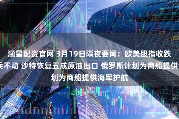 涵星配资官网 3月19日隔夜要闻：欧美股指收跌 联储按兵不动 沙特恢复五成原油出口 俄罗斯计划为商船提供海军护航